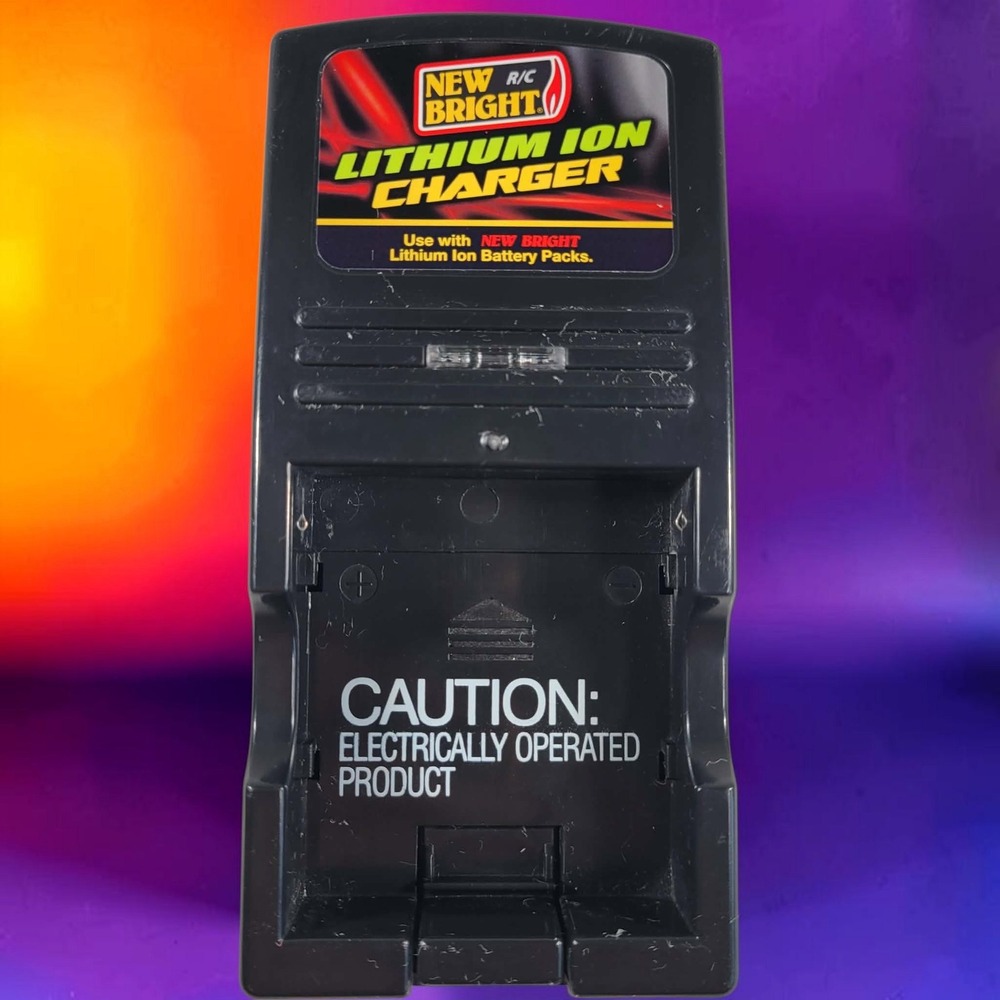 New Bright RC Lithium Ion Battery Charger A587500493 Black Good TESTED RC Parts